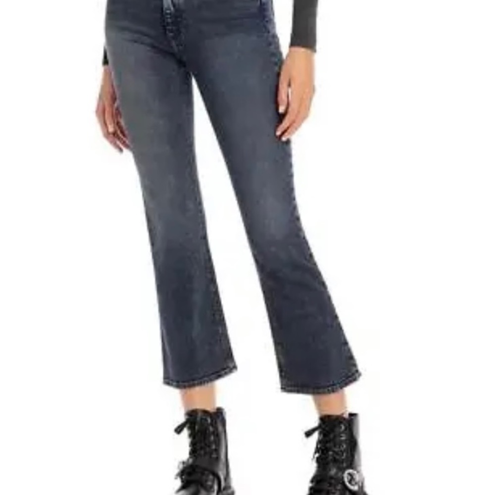 Rag & Bone Womens Broderick Denim Nina High-Rise Ankle Flare Jeans Pockets Sz 31